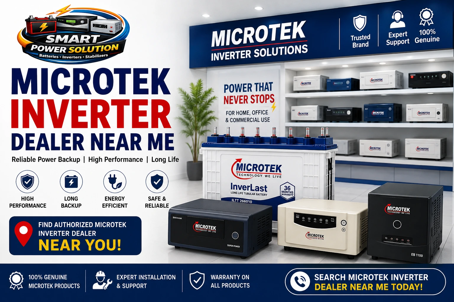 Microtek inverter dealer near me